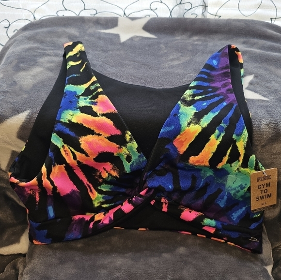 🇺🇸💲PINK ACTIVE GYM TO SWIM TOP - Picture 5 of 13